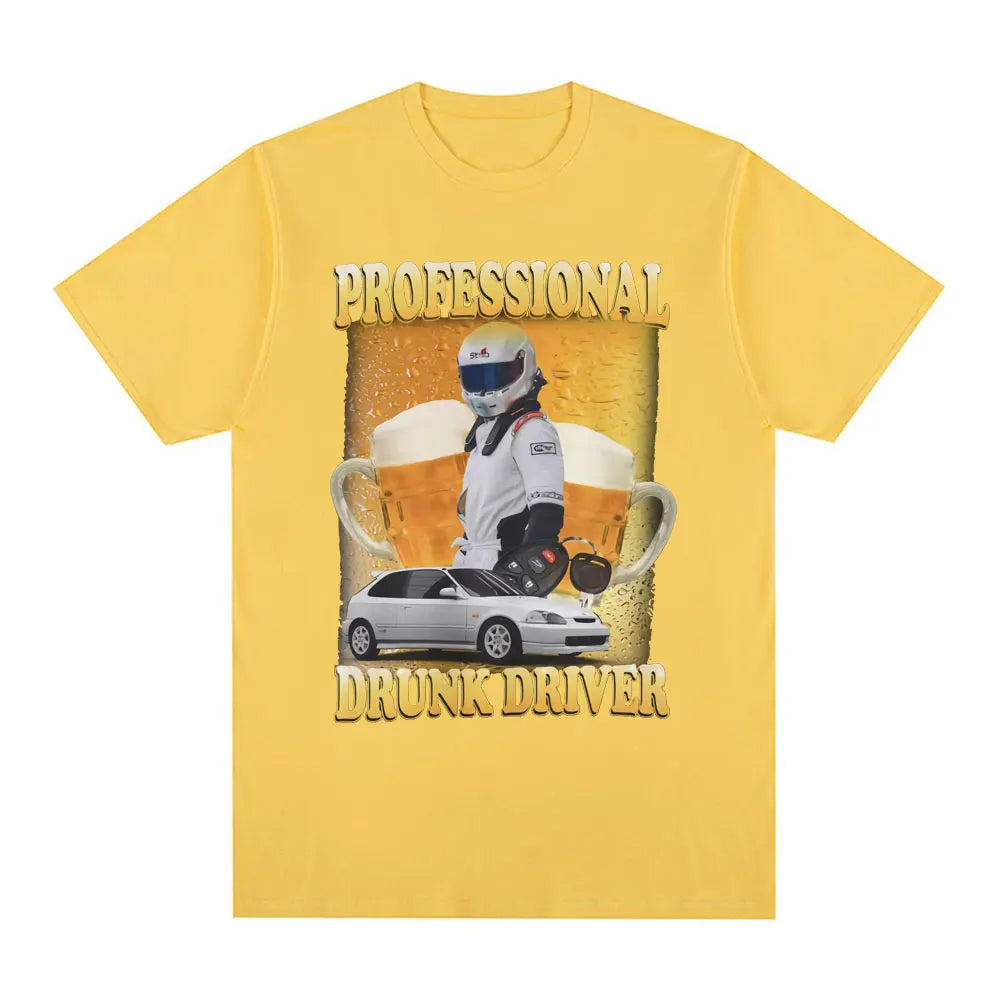 Drunk Driver Tee - MEMENCIAGA
