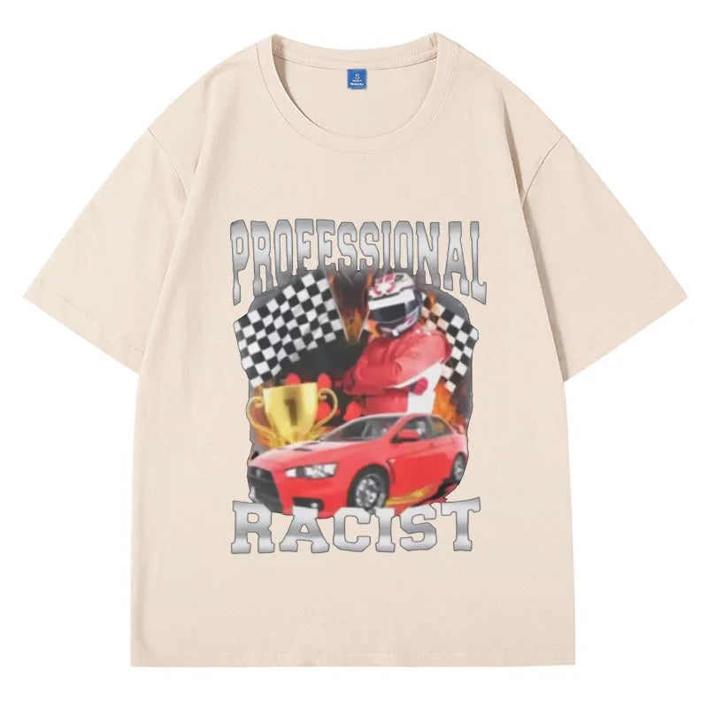 Professional Racist Tee - MEMENCIAGA